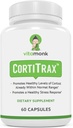 VitaMonk CortiTrax Natural Cortisol Blocker - Doctor Formulado Cortisol Manager, Cortisol Support " Cortisol Reductor (Ya dentro de los rangos normales)- 60 Capsule Cortisol Suplemento