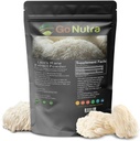 Go Nutra - Mane Powder de León, Potente 10:1 Mane Mushroom de León Polvo con 30% Polysaccharides, Puro León Mane Extract para Té, Jugo, Agua, y Más, No GMO, Vegan, 4 oz