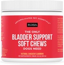 Natural Rapport Dog Bladder Support - La única vejiga de soporte perros necesita - 120ct Suplementos que contienen arándanos y D- Manguera para ayudar en la función del riñón