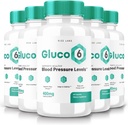Rize Labs (Pack of 5) Gluco 6 suplemento cápsulas, 570 mg de presión arterial, Fórmula avanzada oficial para la salud óptima, All- Natural Gluco Six Pastillas (300 cápsulas)
