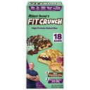 FITCRUNCH Protein Bares, Snack Size Variety Pack, Gluten Free (18 Bares, Mint Chocolate Chip & Peanut Butter Jelly)