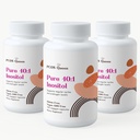 Pure 40:1 Inositol - Myo + D-Chiro Inositol Supplement - for Women with Fertility, Skin, & Menstrual Cycle Needs - 3 Bottles