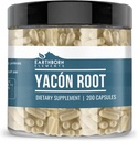 Elementos terrestres Yacon Root (200 capsules), Puro " Undiluted, No Additives