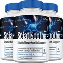 (3 Pack) SciatiSoothe Supplement Pills, Sciati Soothe All Natural Brain and Cognitive Supplement Pills