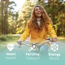 Farm Nord Bio-Quinone Gold Coenzyme Q10 100mg TEN The Original CoQ10 TEN High Absorption, Backed by Research ← Essential Antioxidant for Energy, Heart Health and Fertility Support* TEN 60 Softgels