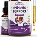 Soporte para perros - Immune Soporte para perros - Immune para perros y suplemento de alergia - Immune para perros - Booster para perros - Immune para perros - Suplemento de soporte para perros