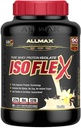 ALLMAX ISOFLEX Whey Protein Isolate, Vanilla - 2 lb - 27 Gramos de Protein Por Scoop - Zero Fat & Sugar - 99% Lactose Gratis - Gluten Free &amp; Soy Free - Aprox. 30 Servimientos