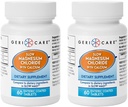 Gericare Slow Magnesium Chloride ← Calcium Tablets by Geri-Care ← Suplemento Nutricional Silencio 60 Conde Bottle (Pack of 2)