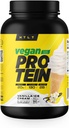 Proteína vegana por HTLT ANTE Planta Basada Polvo Proteína Silencioso Pea &amp; Rice Protein Powder Blend  habit for High-Protein Shakes and Baked Treats, (Vanilla Ice Cream)