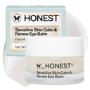Honest Beauty Sensitive Skin Calm + Renew Eye Balm | Moisturizing + Firming | Hypoallergenic, Fragrance Free, Vegan | 0.5 oz