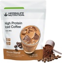 Herbalife HERBALIFE NUTRITION High Protein Iced Coffee Drink Mix: (House Blend 12 oz 343g) Energy and Protein, Made From Real Coffee, 12 onzas