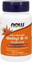 AHORA Foods Metil B-12 10000 mcg, 60 Lozenges (Pack of 2)