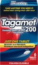Tagamet HB 200 mg Cimetidine Acid Reducer y Heartburn Relief, Alivia e impide la indigestión, 6 Conde