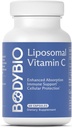 BodyBio Liposomal Vitamina C - Potente antioxidante para el soporte inmuno y la salud celular, ácido ascórbico puro con absorción máxima