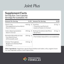 Fórmulas profesionales Joint Plus – Apoyo a la función conjunta saludable, músculos y movilidad con la garra del diablo, Boswellia, Feverfew " Skullcap - Vegetariano, libre de gluten, hipoalergénico, 90 cápsulas