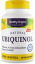 Orígenes saludables Ubiquinol (formulario activo de CoQ10), 300 mg - Suplementos de Ubiquinol para la salud del corazón " Apoyo antioxidante - Suplemento no Gluten libre " , 30 Softgels