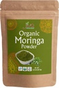 Jiva Organics Moringa Powder 1.25LB Bulk Bag - Moringa Oleifera Leaf Powder - Grande para el cabello, Rico en vitamina inmune, Grandes Superfoods for Moringa Tea, Moringa Drink, India Grown, Vegan