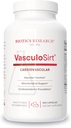 Biotics Research VasculoSirt® – Formulado con The Assistance of Mark Houston, MD, Cardiovascular and Healthy Support for Healthy Blood Flow Support, CoQ10, Resveratrol, ALA, Ginkgo - 300 Capsules