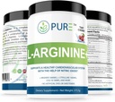 PURE L-Arginine+ L- Arginine+, L- Arginine L Citrulline CoQ10 y Más! Apoyo a la presión sanguínea, colesterol, energía, flujo sanguíneo, desarrollo muscular > Más (mango trópico)