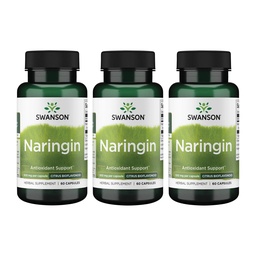 Swanson Naringin 500 Milligrams 60 cápsulas (3 Pack)
