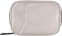 Naanle Pill Box 7 Day Pill Case Travel Pill Organizer Bag Zipper Portable Weekly Compact Size Vitamin Supplement Holder Solid Color Khaki Z - Khaki 4.6 x 3.14 x 1.88 Inch 1.0 Conteo 0.12 kilogramos