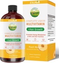 Full Liquid Multivitamin + Hair Growth, Promotes Energy Metabolism contaminante Función de Skin y Hair imperante Vitamina C D TENIDO B Vitaminas TENIDO Ayuda a Thicker Hair, Wrinkles, Fine Lines, Skin Care (16.23OZ)