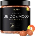 4,050mg Libido Booster for Women KSM-66 Ashwagandha Gummies w. 30x Strength Red Maca Root - más fuerte hembra Libido Mood Booster + Equilibrio hormonal para mujeres Cortisol Reductor &amp; Stress Alivio Gummy