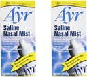 AYR Saline Nasal Mist, 1.69 Fl Oz (Pack of 2)