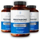 VITASEI Prostabionic with Graminex, Saw Palmetto, Pygeum Africanum - Control de vejiga y suplementos de próstata para hombres - 60 cápsulas (Pack of 3)