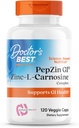 Mejor PepZin GI del médico, Complejo Zinc-L-Carnosine, No GMO, Vegan, Gluten Free, Soy Free, Apoyo Digestivo, 120 Veggie Caps