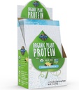 Jardín de la vida Planta orgánica Proteína de vainilla de vapor - Packets de servicio único (5-Pack) - Vegan, Grain Gratis &amp; Gluten Proteína basada en plantas libres Agitar con 1B Probióticos de CFU &amp; Enzymes, 15g Protein