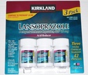 Kirkland Signature Lansoprazole 15 mg. Reductor de ácido, 42 cápsulas