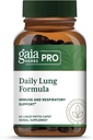 GAIA HERBS PRO Daily Lung Fórmula - Respiratory Health Support* - Suplemento inmune con hoja de Mullein, raíz de malvaviscos &amp; Más - Vegan, libre de gluten, libre de soja - 60 liquid Phyto-Caps (60 Servings)