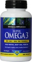 Omegas Super Omega 3 Softgels, botellas de 50 puntos (Pack de 2)