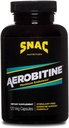 SNAC Aerobitine - Suplemento de Pre-Workout gratuito para máxima resistencia. Booster de óxido nítrico, mejora el flujo sanguíneo, reduce la fatiga y los beneficios termogénicos. 120 cápsulas de verduras