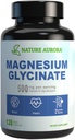 Magnesium Glycinate 500mg Capsules - Chelated High Absorption Magnesium Bisglycinate Supplement for Sleep, Muscle & Heart Support for Women &amp; Men - Pure, Gluten-Free, Non-GMO, 120ct
