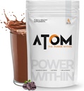 Asitis Nutrition AS-IT-es Atom Whey Protein 1kg/35.2 Oz with Digestive Enzymes  USA Labdoor certificado por precisión y pureza ← Cafã© Latte Flavor ← 27g Protein Cross-Flow Microfiltered Gluten-Free