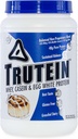 Nutrición corporal Trutein High Protein Powder: 45% Whey, 45% Casein, 10% Egg White Protein Shake Mix, Gluten-Free, Low Sodium, Low Carb Protein Supplement Powder for Men &amp; Women, Cinnabun, 2lb