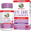 MaryRuth Organics Eye Care Gummies | Eye Health Vitamins for Adults and Kids | Lutein and Zeaxanthin Supplements | for Eyes | Vegan | Non-GMO | Gluten Free | 90 Count