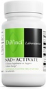 DAVINCI Labs NAD+ Activate - NAD Supplement with Vitamin C & Niacin - Helps Support Brain Health, Cellular Energy & More* - Vegetarian, Gluten-Free & Soy-Free - 30 Capsules
