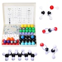 LINKTOR Chemistry Molecular Model Kit (239 piezas), Student or Teacher Set for Organic and Inorganic Chemistry Learning, Motivate Enthusiasm for Learning and Raising Space Imagination
