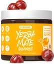 HOLYMARY Yerba Mate Gummies, Quince - Made with Organic, Unroasted Yerba Mate. Free from Added Caffeine. Vegan, Non-GMO, Gluten-Free, Kosher. 50 Delicious Supplement Gummies