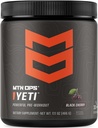 MTN OPS Yeti Pre-Workout Powder Energy Drink with Creatine, 200mg Caffeine &amp; BCAAs with Beta Alanine, 30-Serving Tub, Black Cherry