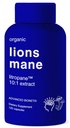 Organic Lions Mane Suplemento 120 Capsules. Apoyo cerebral Nootropic Immune System Support Mushroom Suplemento. Extracto 10X Similar a 18.000 mg, Contiene pendiente de patente LitropaneTM