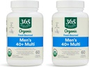 Whole Foods Market, Vitamin Multi Mens Food Cultured 40 Plus, 60 Count (Pack of 2)