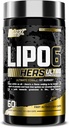Nutrex Research Lipo-6 Black Hers Ultra Concentrate ← Píldoras para la pérdida de peso para las mujeres ¦ Fat Burner, Appetite Suppressant, Metabolism Booster para la pérdida de peso + pelo, piel, &amp; uñas Apoyo 60 píldoras dietéticas