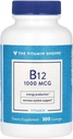 La vitamina Shoppe Vitamina B12 1000mcg - Apoya la producción de energía, una vez suplemento dietético diario - Vitamina B-12 (Como Cyanocobalamin), Gluten " Dairy Free (300 Lozenges)