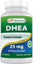 Mejores Naturales Dhea 25mg Suplemento 240 Tabletas - Apoyos Niveles de hormona equilibrados para hombres &amp; mujeres - promueve el envejecimiento saludable - Estados Unidos Fabricado