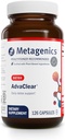 Metagenics AdvaClear - Asistencia diaria de detox con vitaminas B, Zinc &amp; Ácido pantoténico - Apoyo a la salud del hígado* - No GMO, libre de gluten, Vegan - GMP instalación certificada - 126 cápsulas