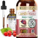 Rejuvica Health CardioVance - Heart Support Supplement - Liquid Delivery for Better Absorption - Hawthorne, Hibiscus, Arjuna, Olive Leaf &amp; More!